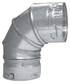 3M90 3IN  90 ELBOW METALFAB BVENT - Double Wall Flue Pipe